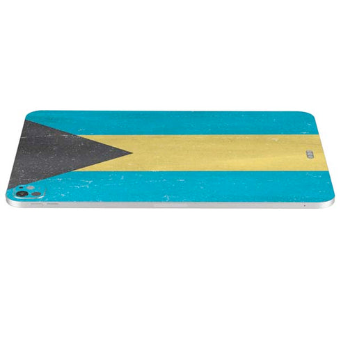 Bahamas Flag Distressed iPad Pro 13in M4 (2024) Skin